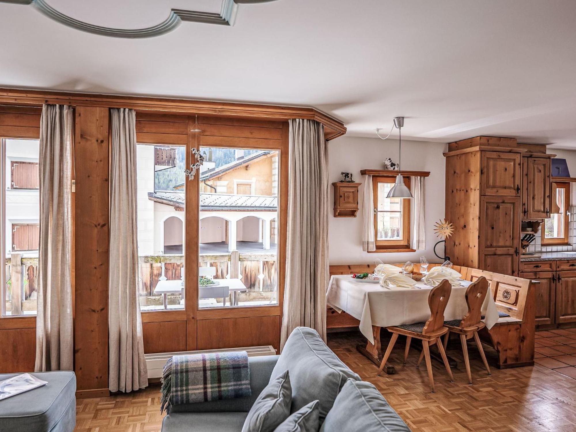Apartment Chesa Mezzaun By Interhome Zuoz Dış mekan fotoğraf