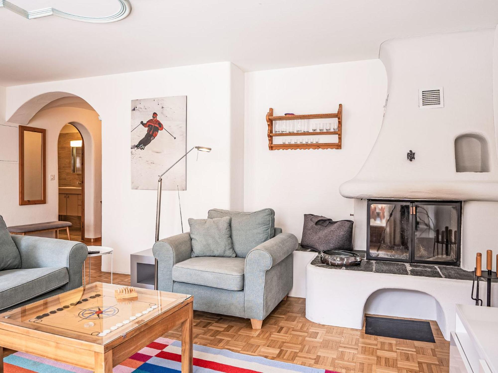 Apartment Chesa Mezzaun By Interhome Zuoz Dış mekan fotoğraf